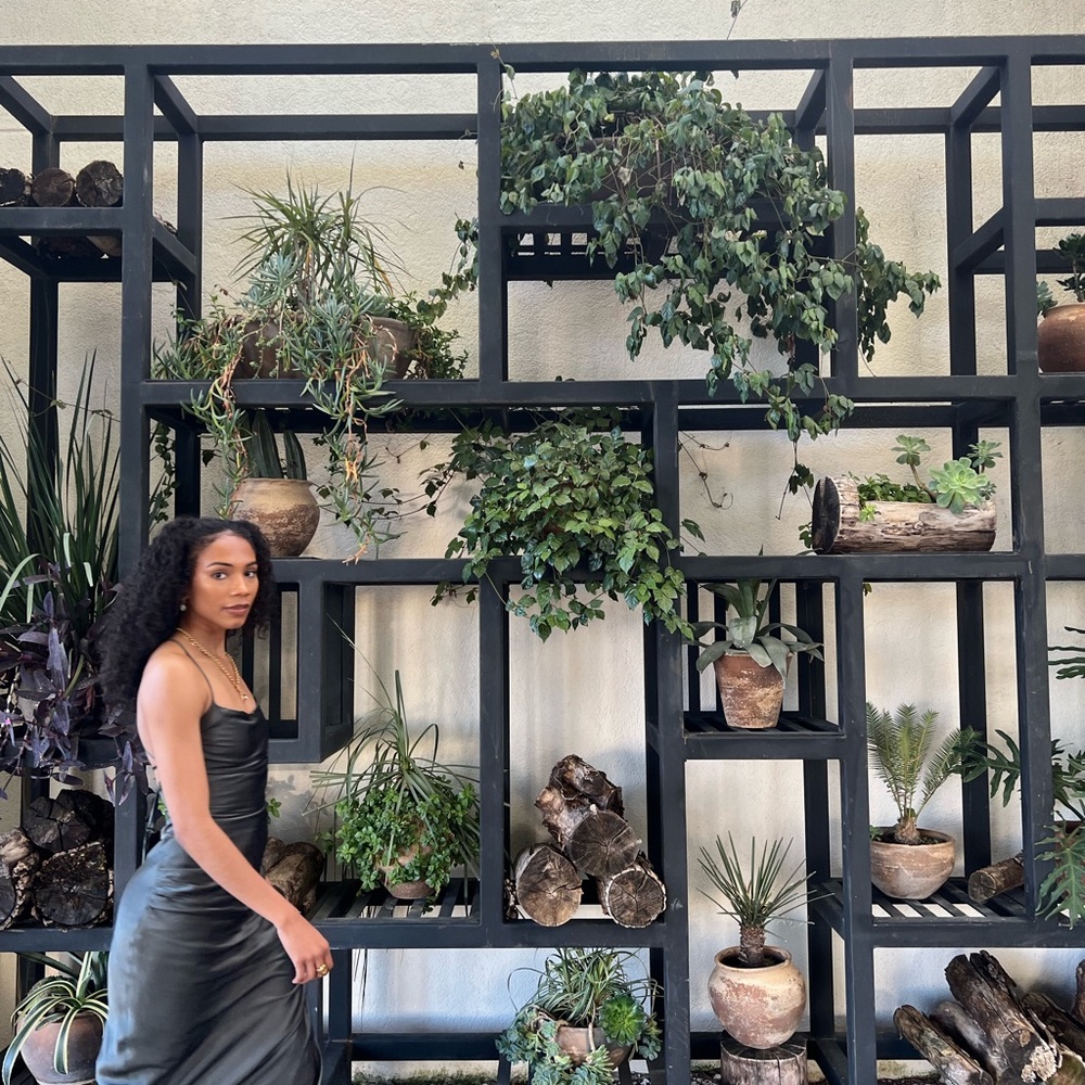 Shona Joy La Lune Lace Back Maxi Dress